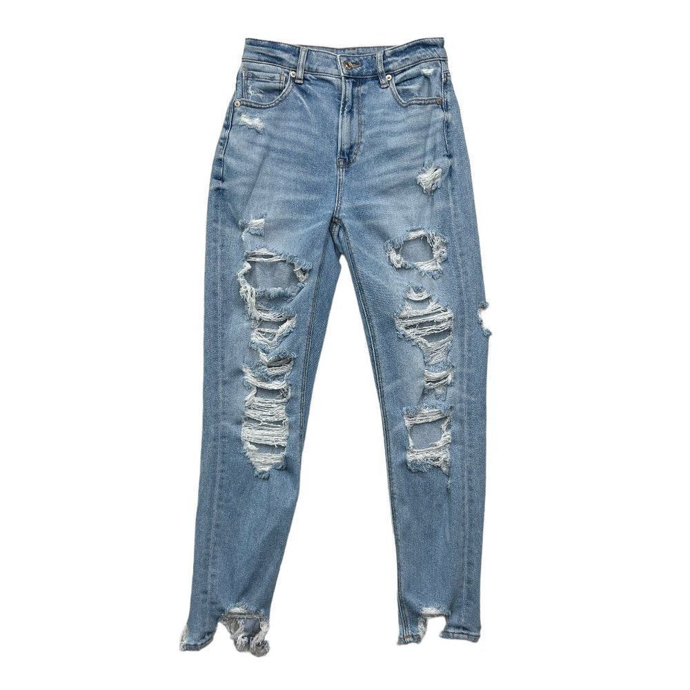 American‎ Eagle Women's Distressed Mom Jeans